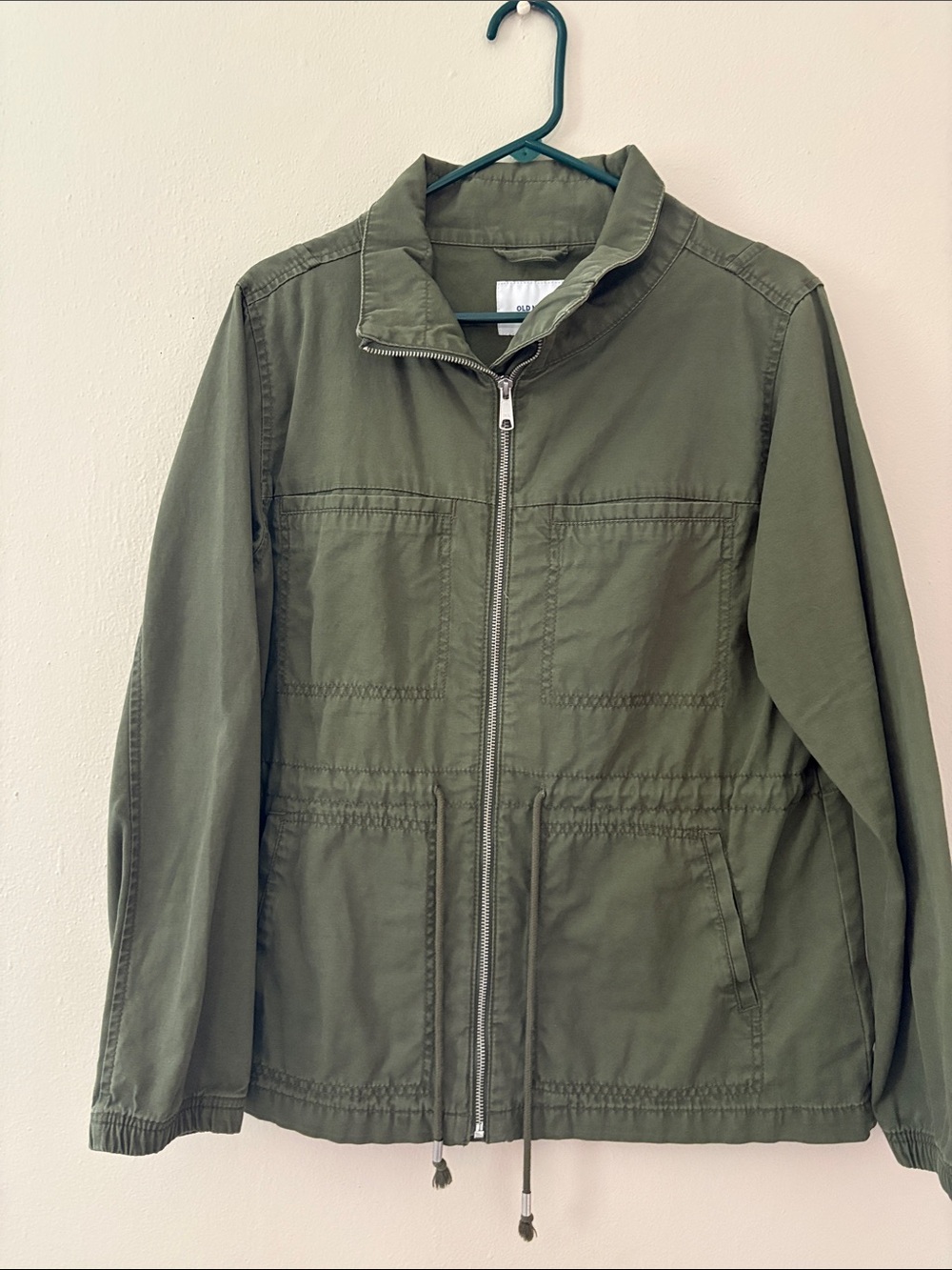 Old Navy Olive Green Military-Style Field Jacket